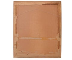 Signed Oskar Larsen Forest Waterfall Oil Painting