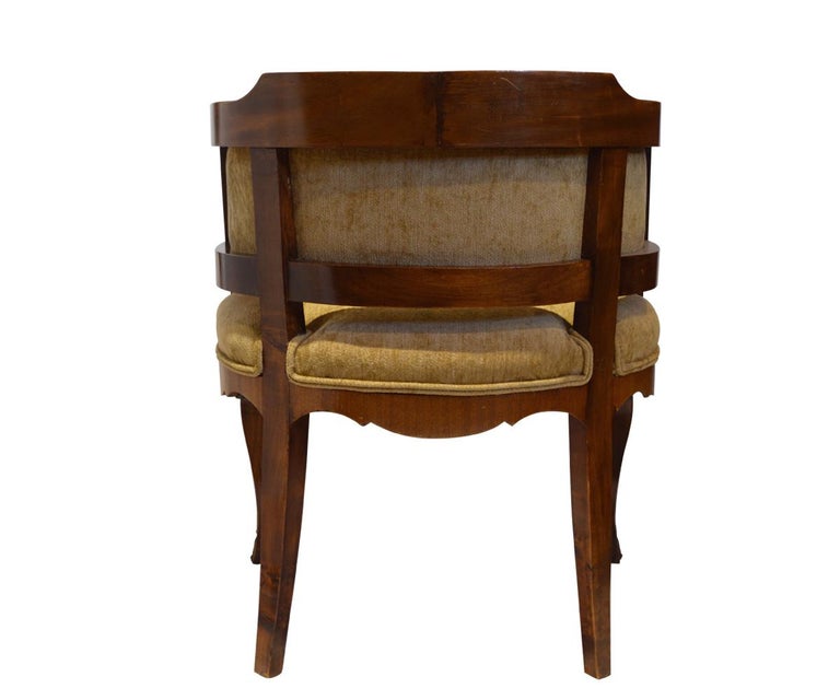 Gany Three Piece Library Set With Desk Chair And Bookcase Louis Gany Three Piece Library Set With Desk Chair And Bookcase Louis Xv Style For