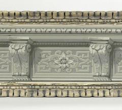 18th Century Decorative Wallpaper Boarder with Irish Moulding