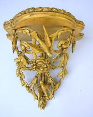 18th Century Irish Georgian Gold Leaf Sconce / Wall Decor