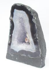 10 Pound Decorated Polished Agate Amethyst Geode / Art Accessory