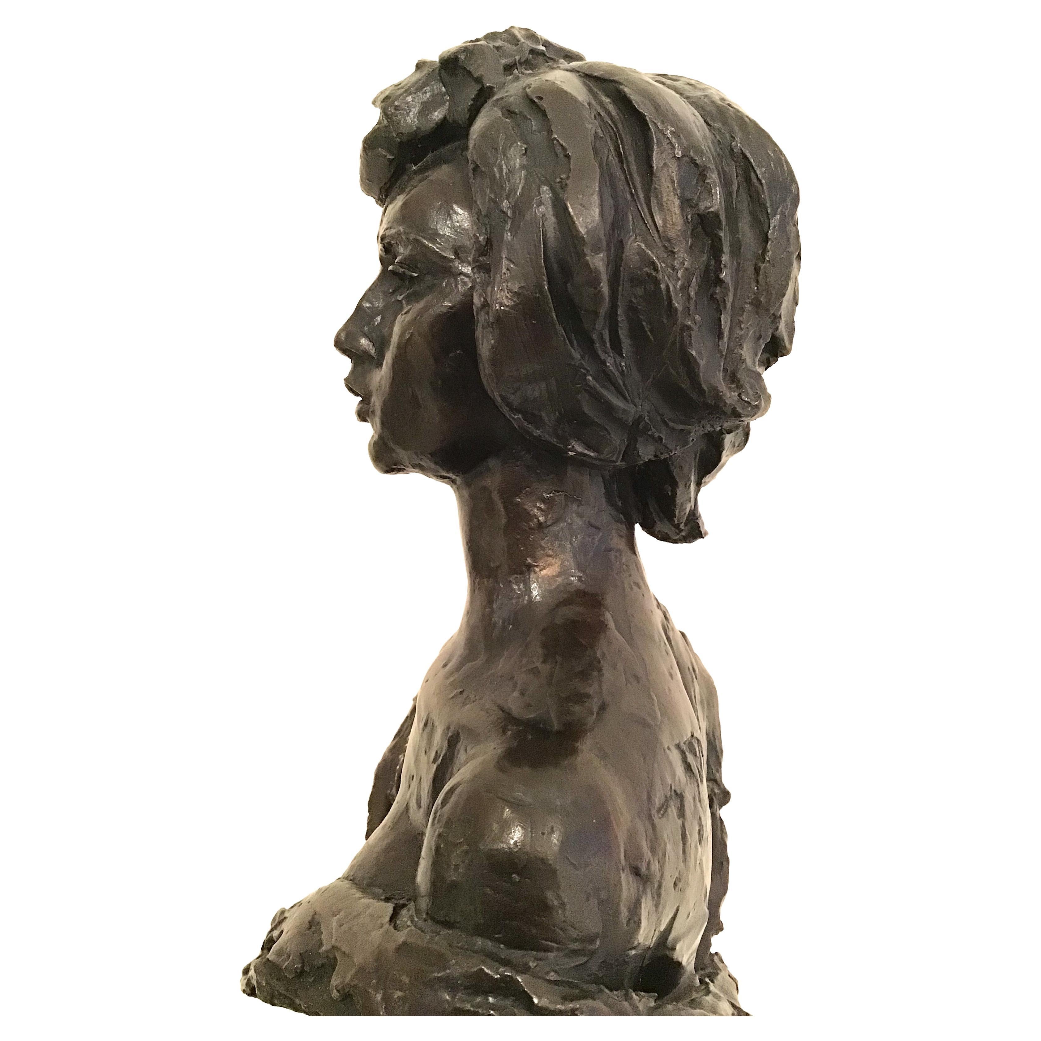 Charles Umlauf Bronze Sculpture In Excellent Condition For Sale In Austin, TX