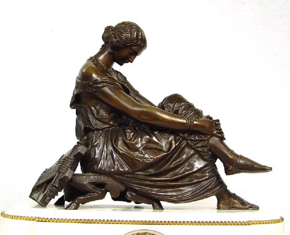 antique french bronze mantel clocks