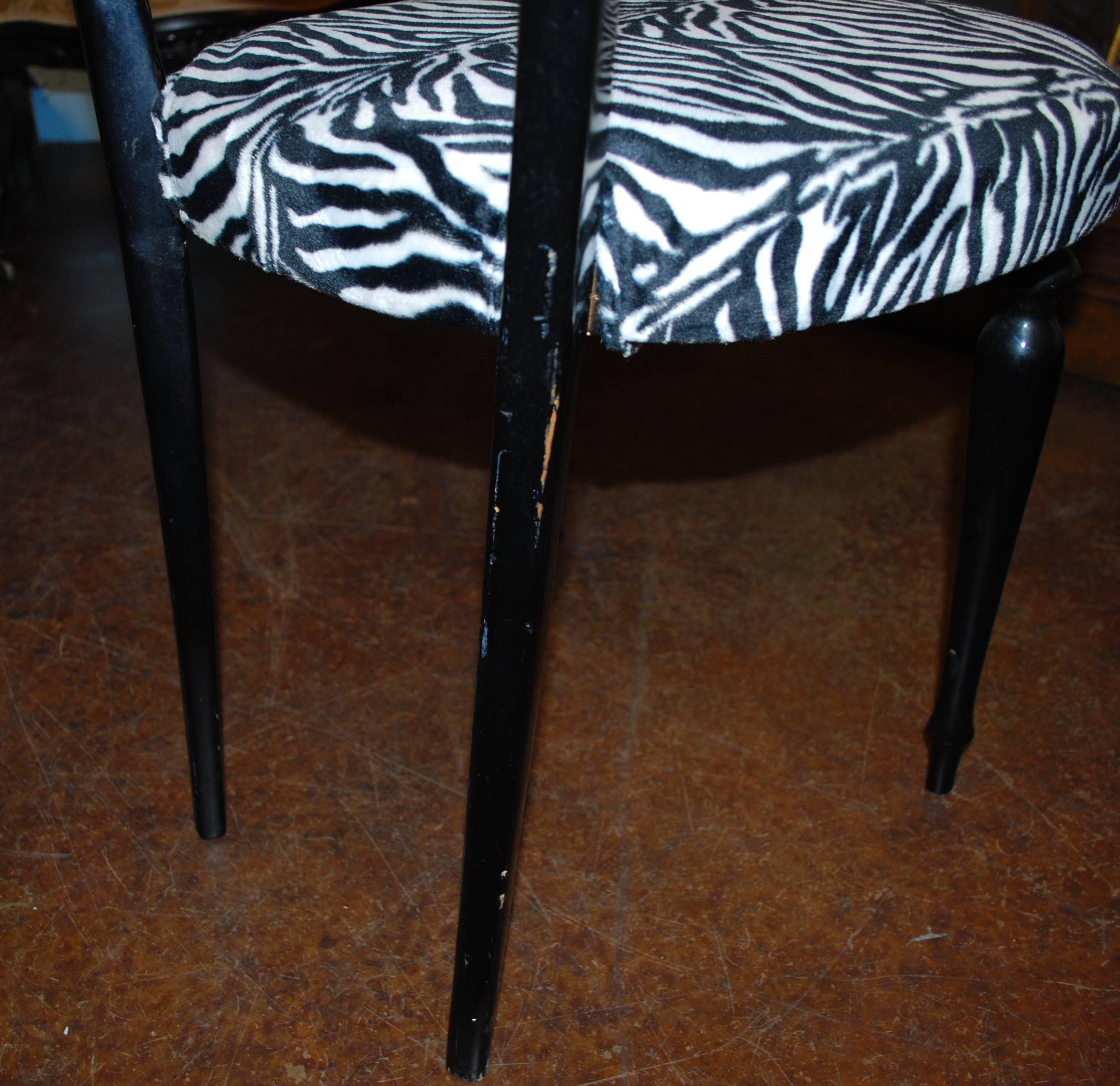 Pair of Chiavari High Back Chairs, Italy, Vintage In Good Condition In Austin, TX