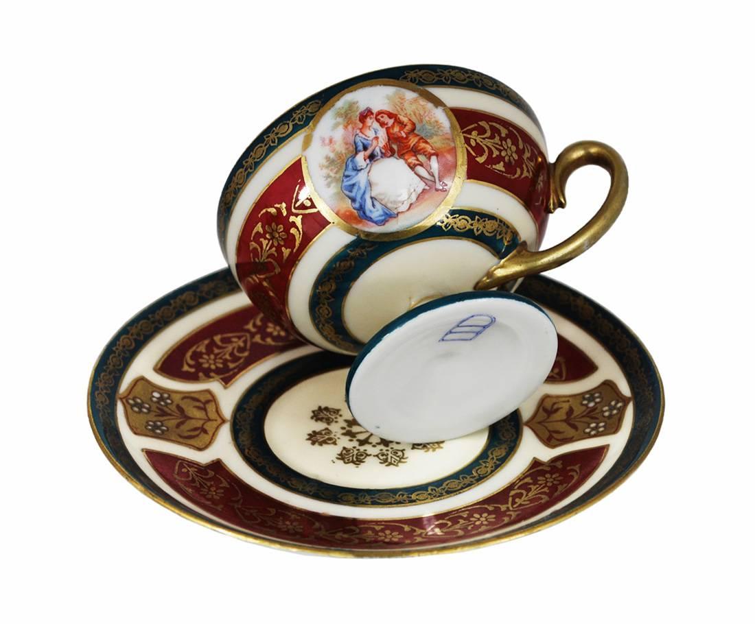 coffee set with tray