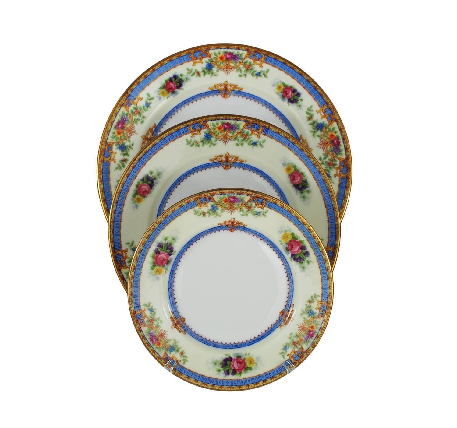 German Dinnerware Sets & Large Extensive German Porcelain Dinner Set