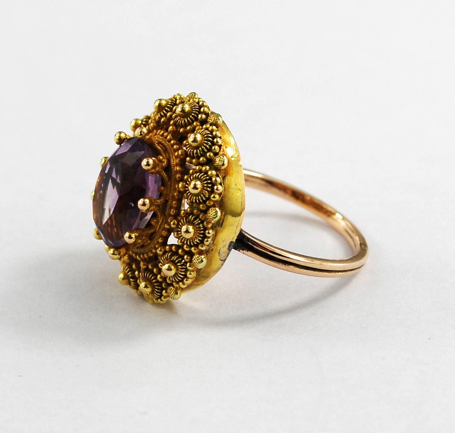 antique gold ring