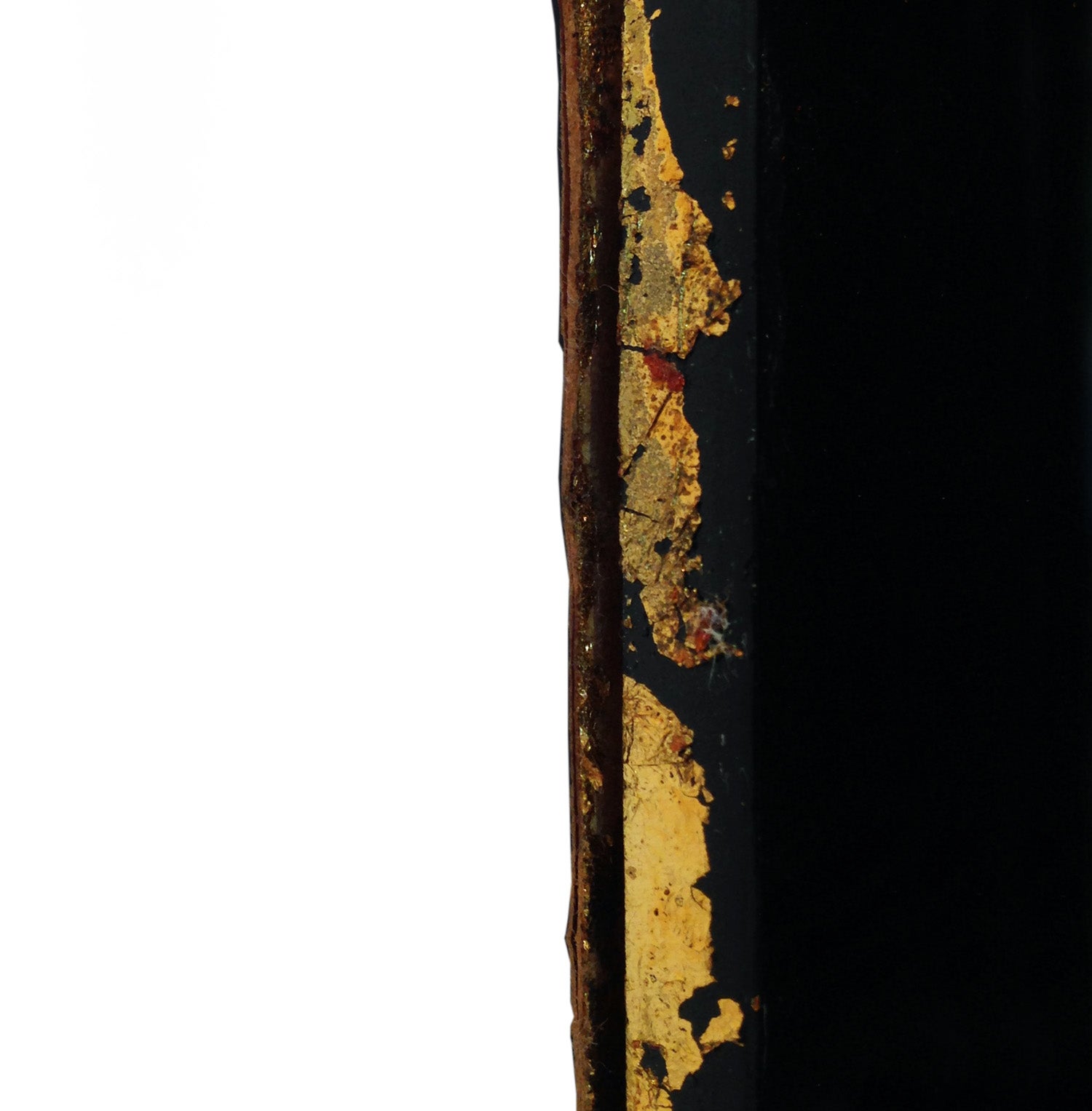 Horse Painting On Glass Gold Silver Leaf Jack White Circa 1970