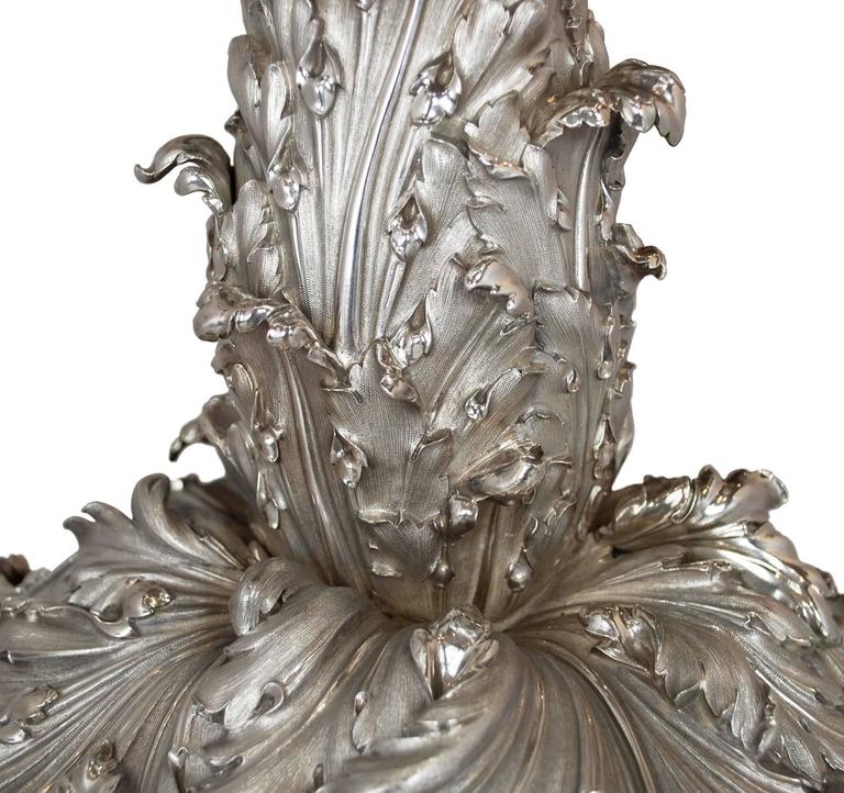 Paul Storr Silver Centerpiece Vase Urn Antique Large For Sale