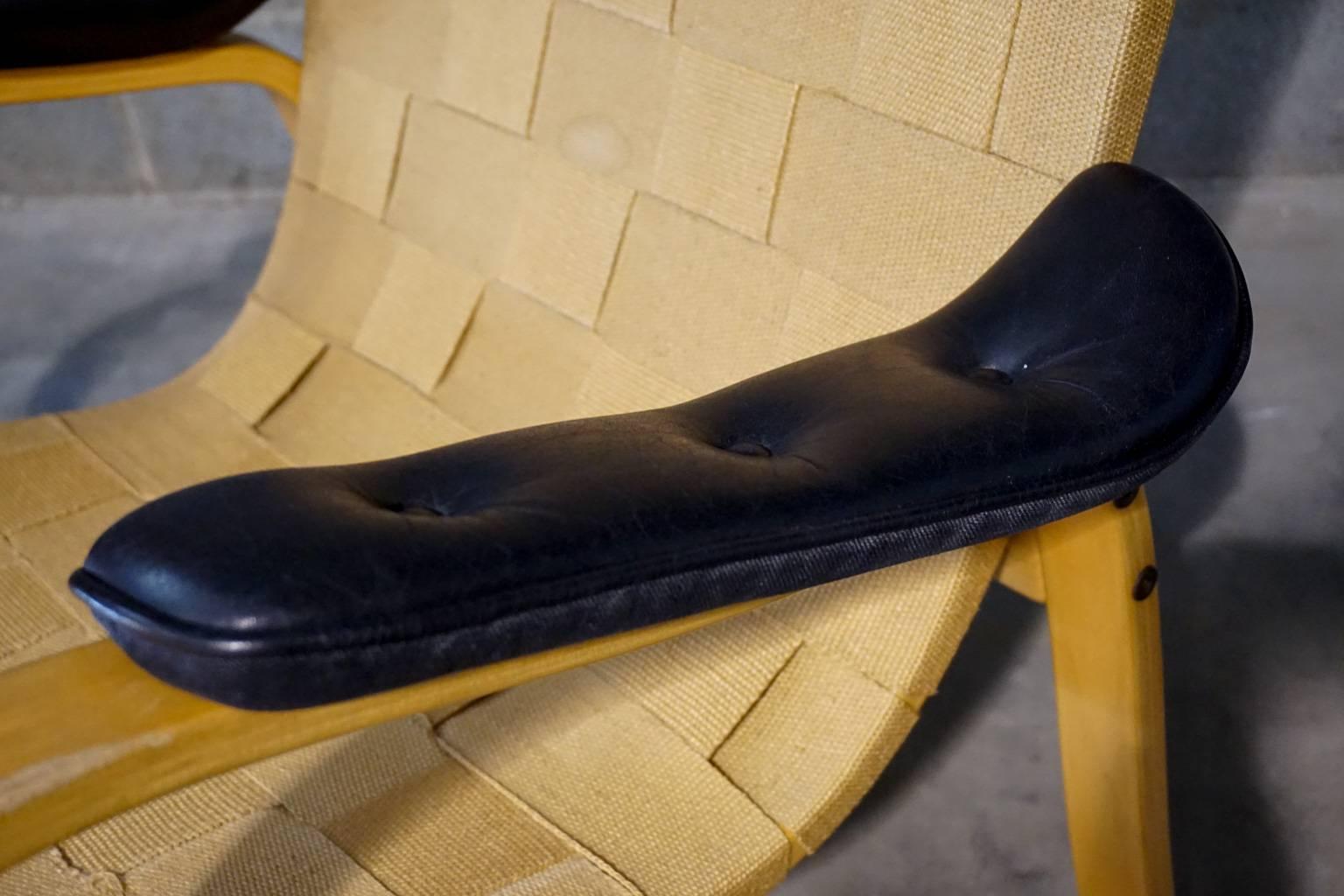 Scandinavian Modern Mid-Century Swedish Lounge Chair Designed by G. A. Berg