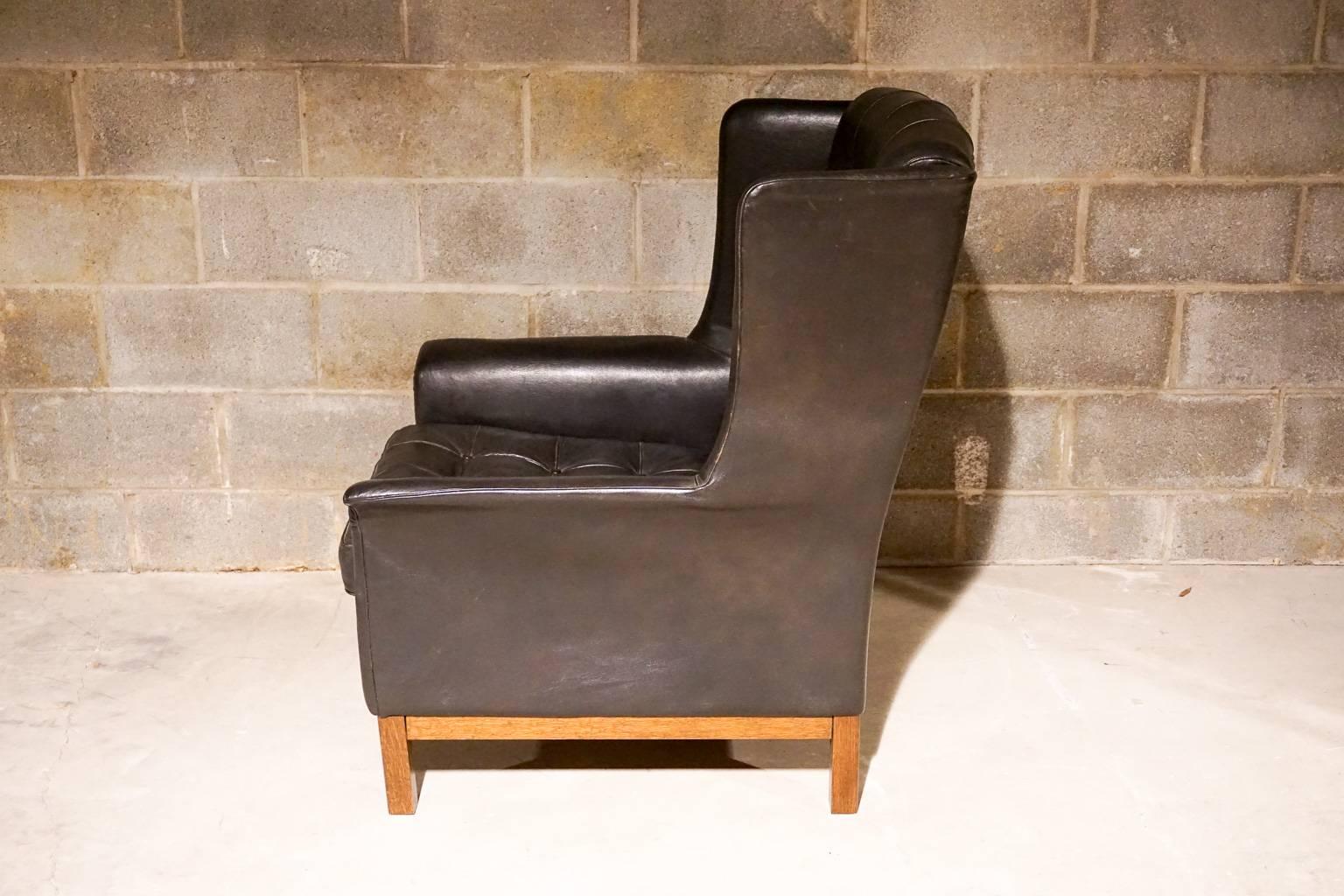 Arne Norell Lounge Chair with Foot Stool 1