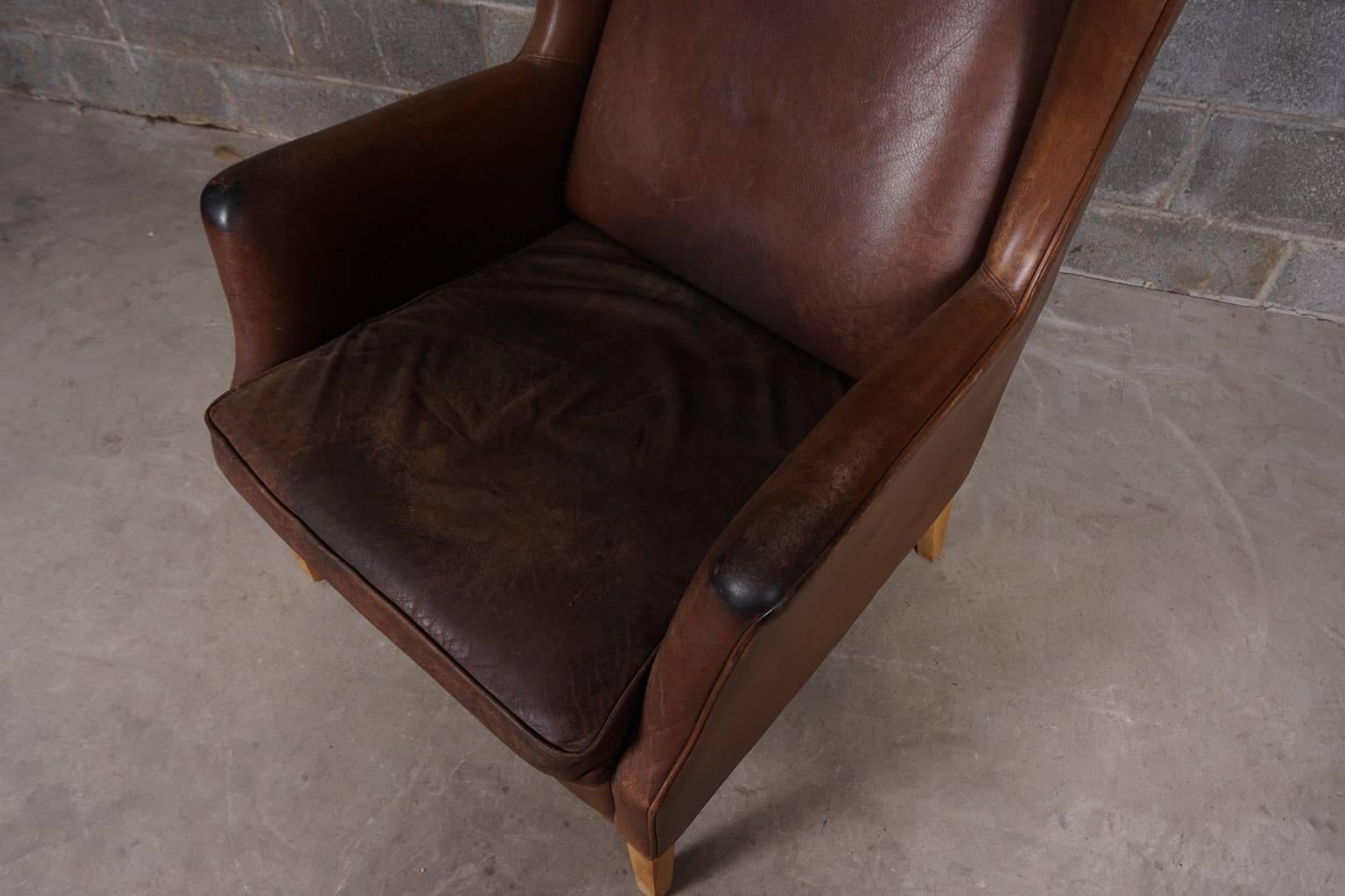 Danish Wingback Chair 1