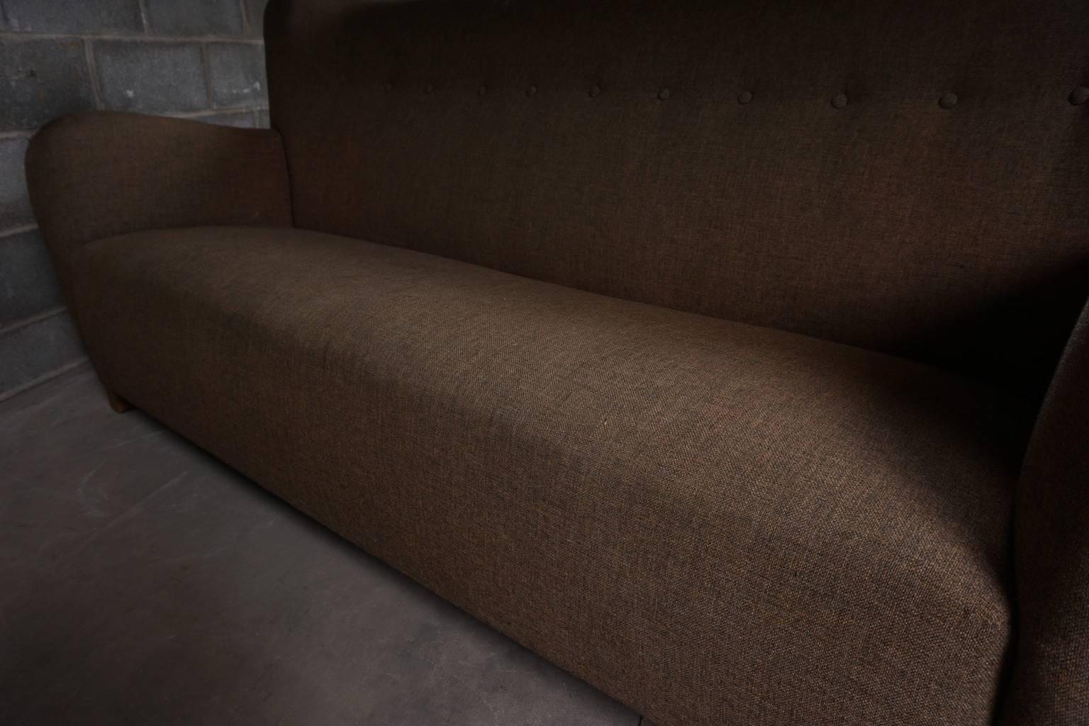 Three-Seat Mid-Century Danish Sofa 1