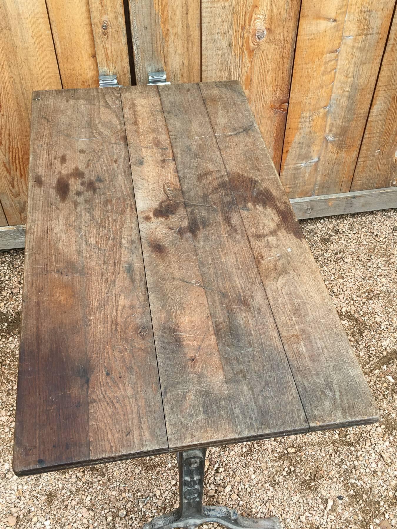 Oak Bistro Table 1
