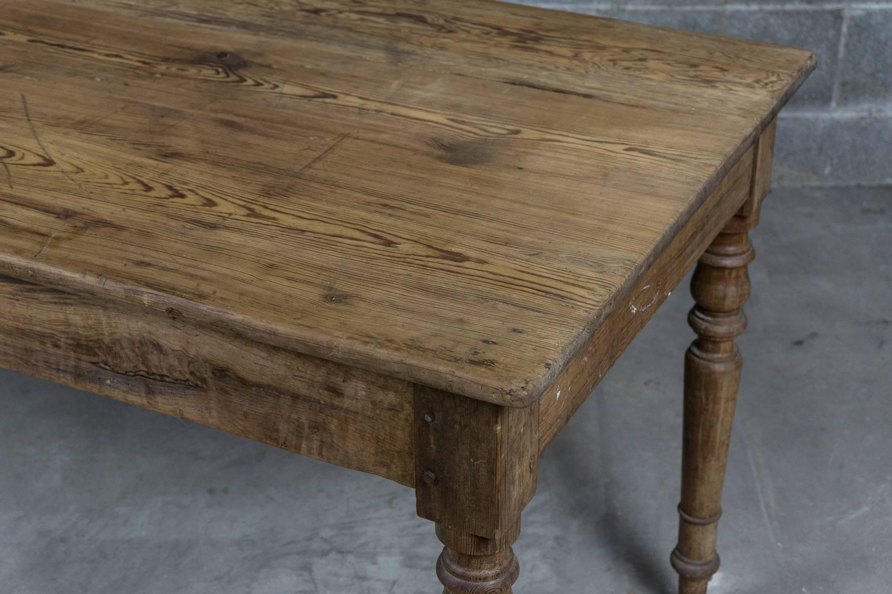 Early 20th Century, French Farm Table In Good Condition In Nashville, TN