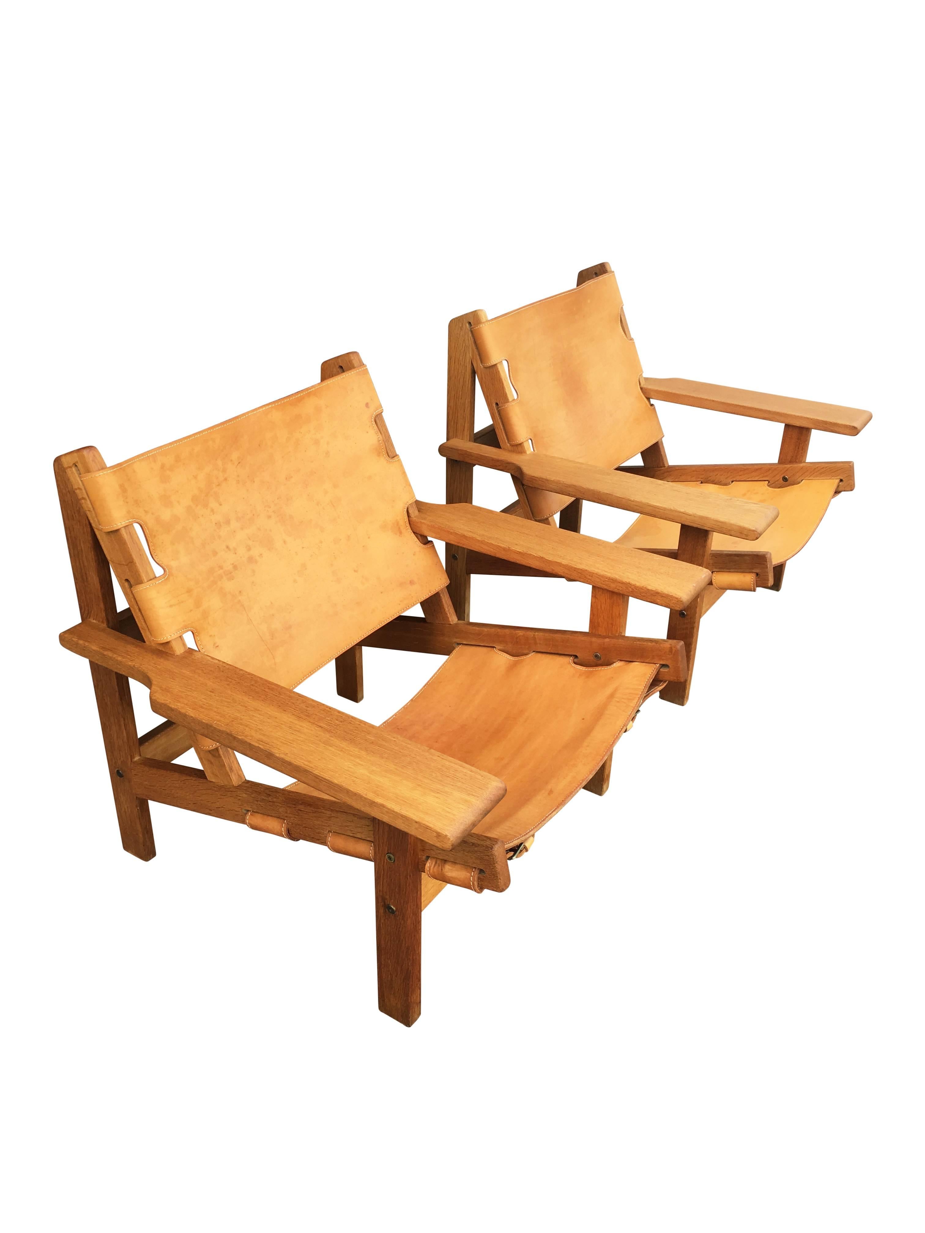 Pair of Kurt Ostervig Lounge Chairs In Good Condition In Nashville, TN