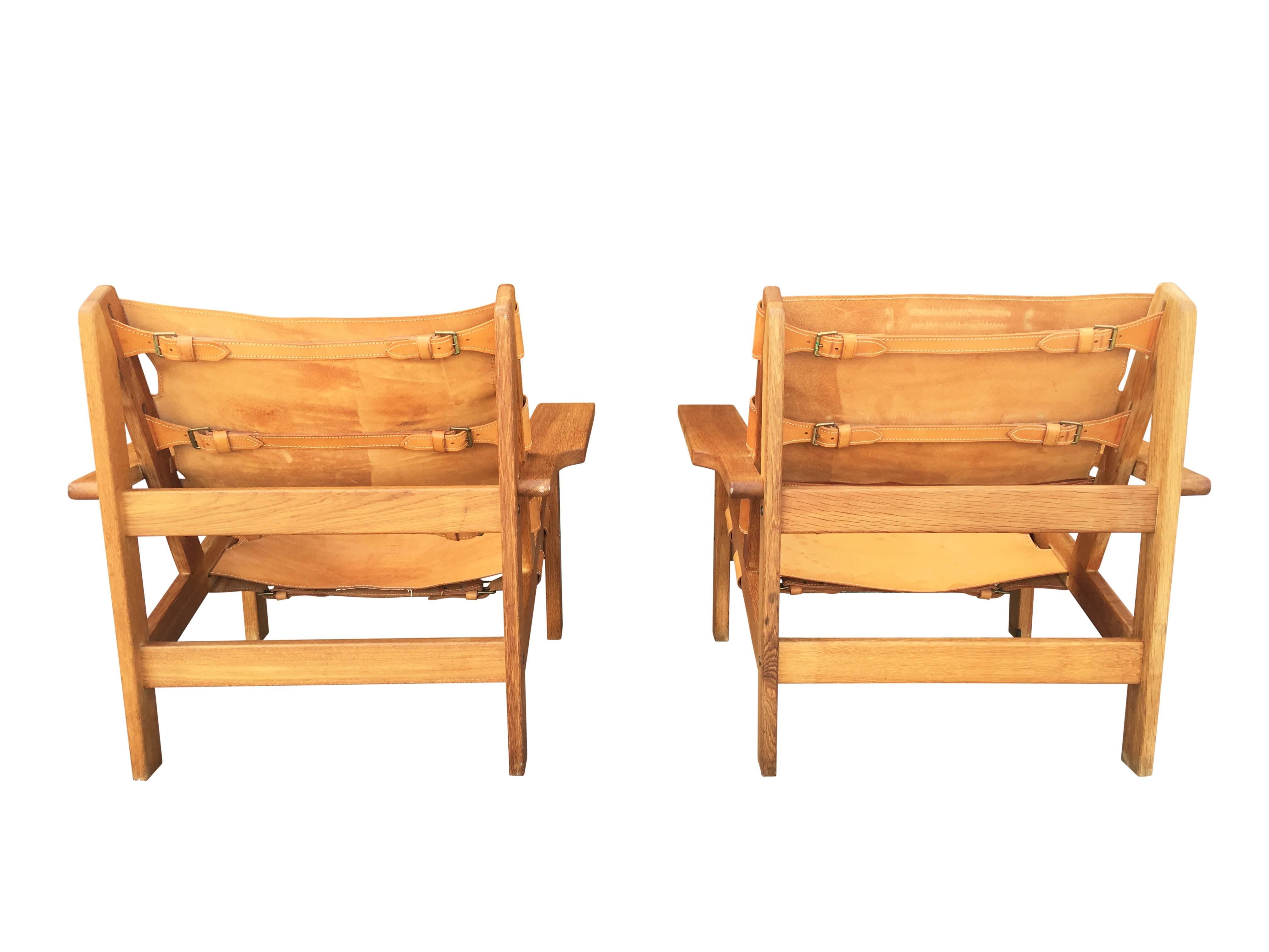 Mid-20th Century Pair of Kurt Ostervig Lounge Chairs