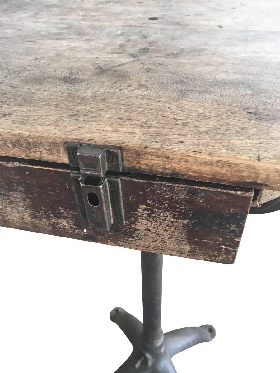 Industrial Printer's Console Table 3