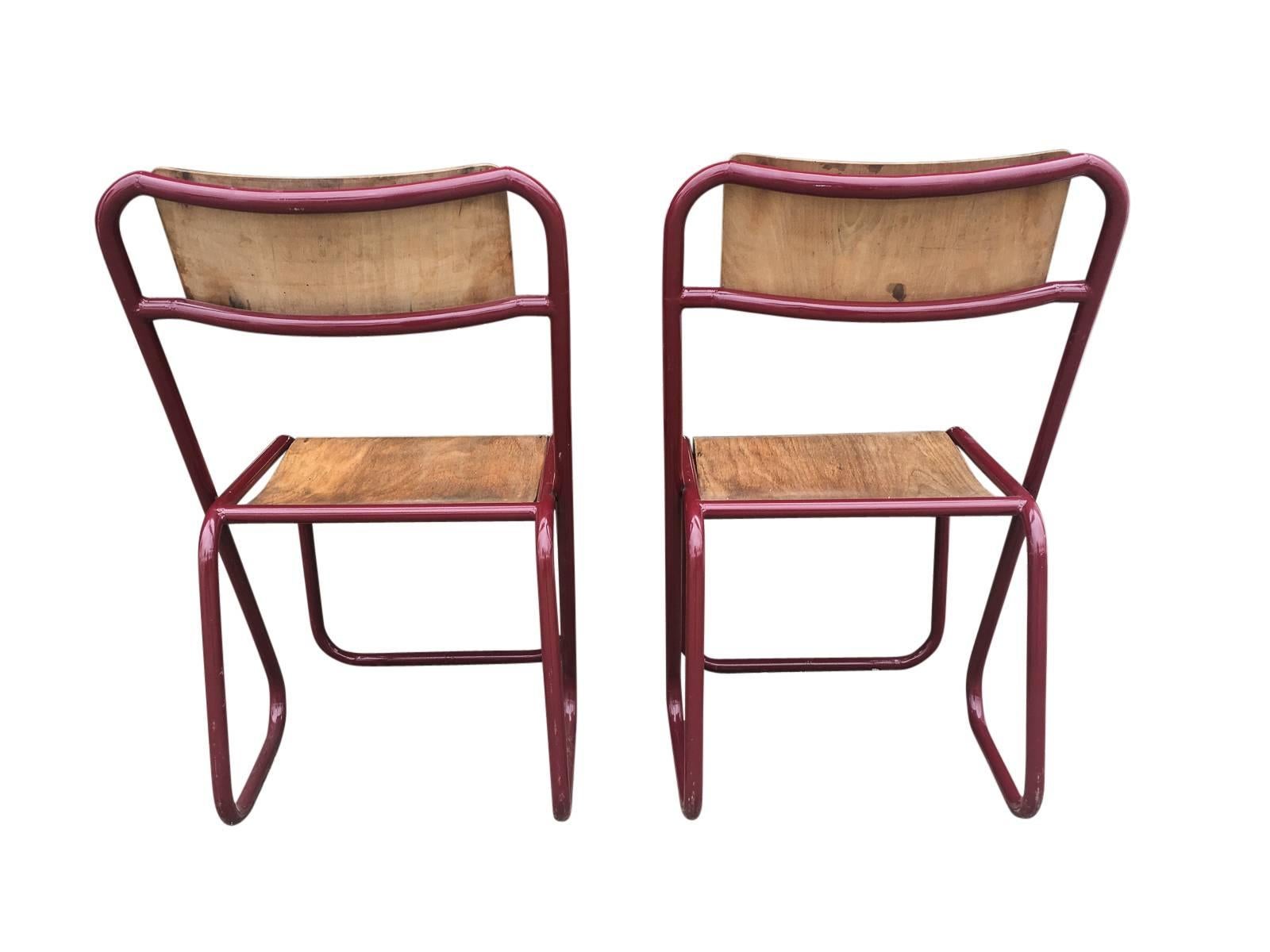 Rare Pair of French Chairs 1