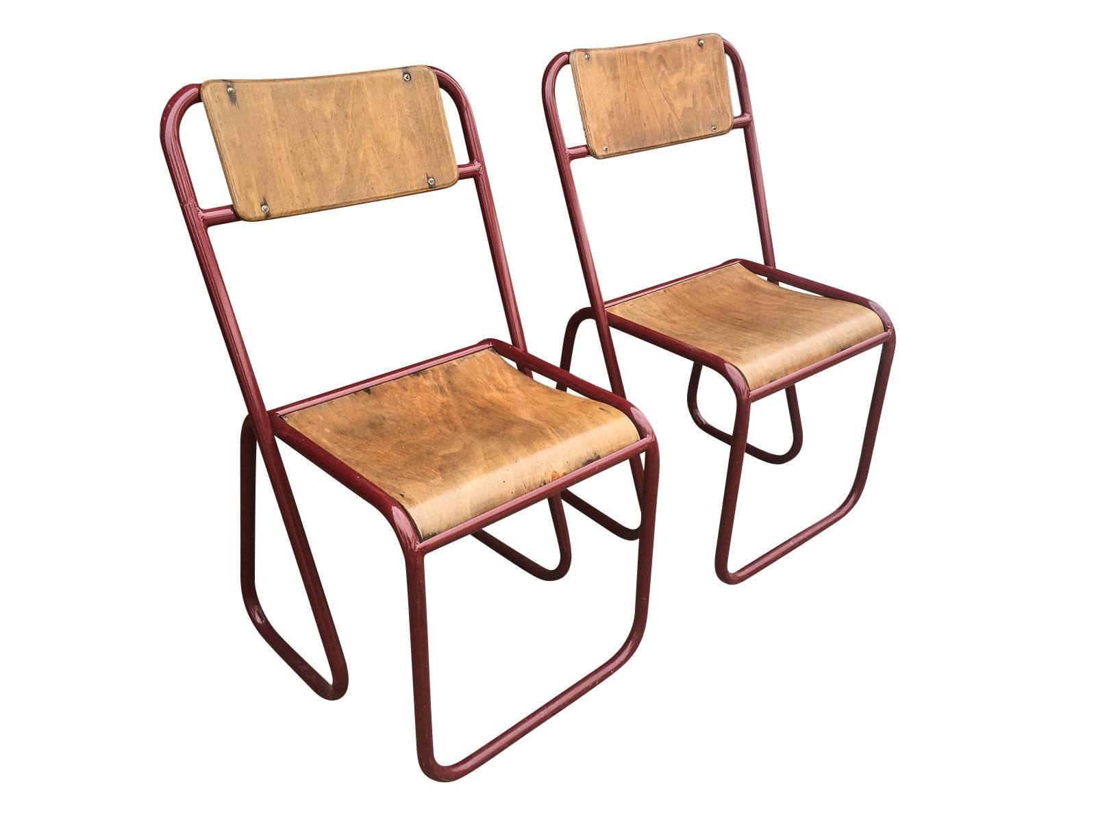 Rare Pair of French Chairs 3