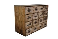 Primitive French Chest of Drawers