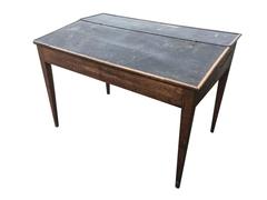 Primitive Swedish Writing Table in Oak