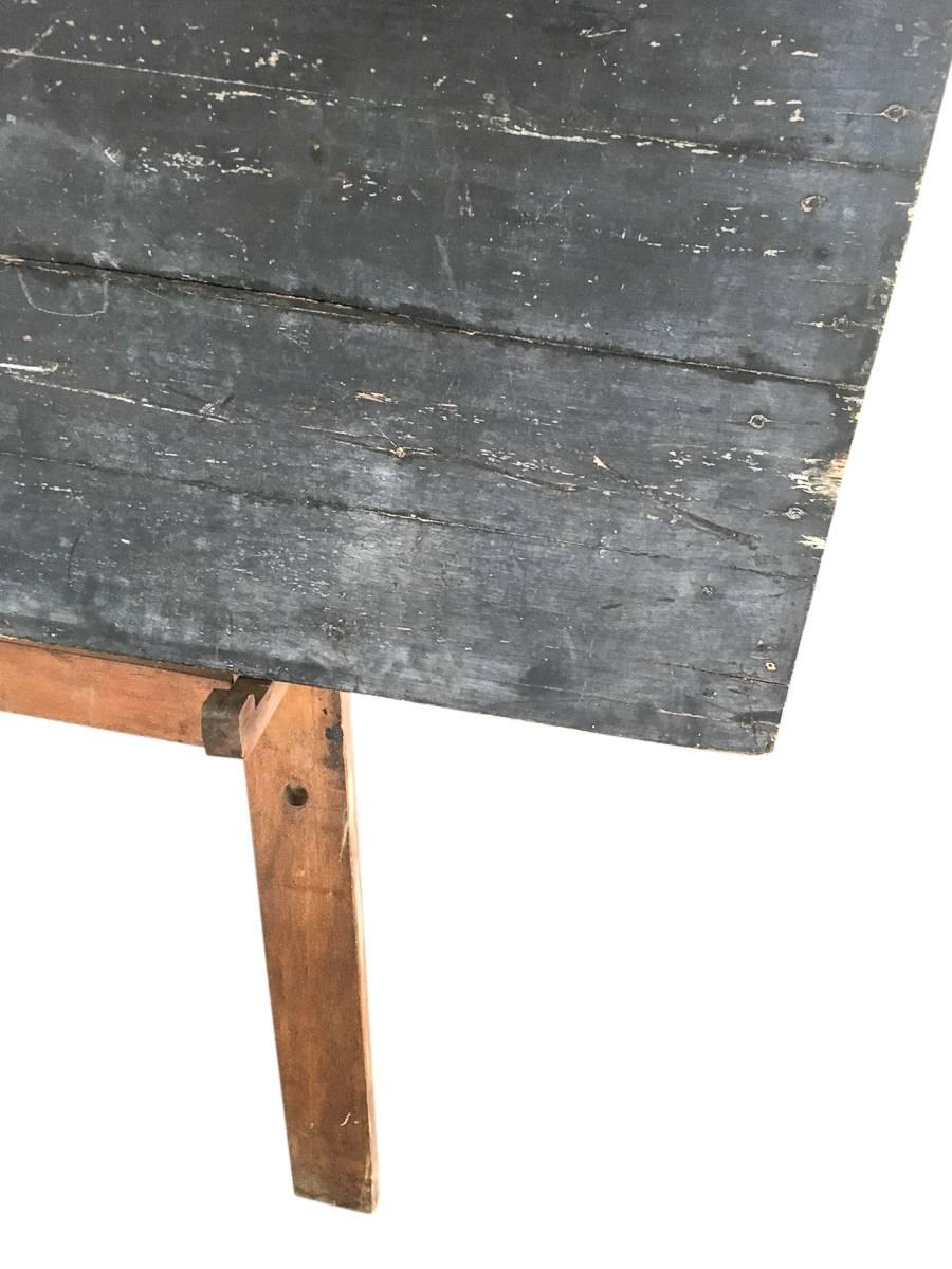 Large Primitive French Chalkboard on Stand 5