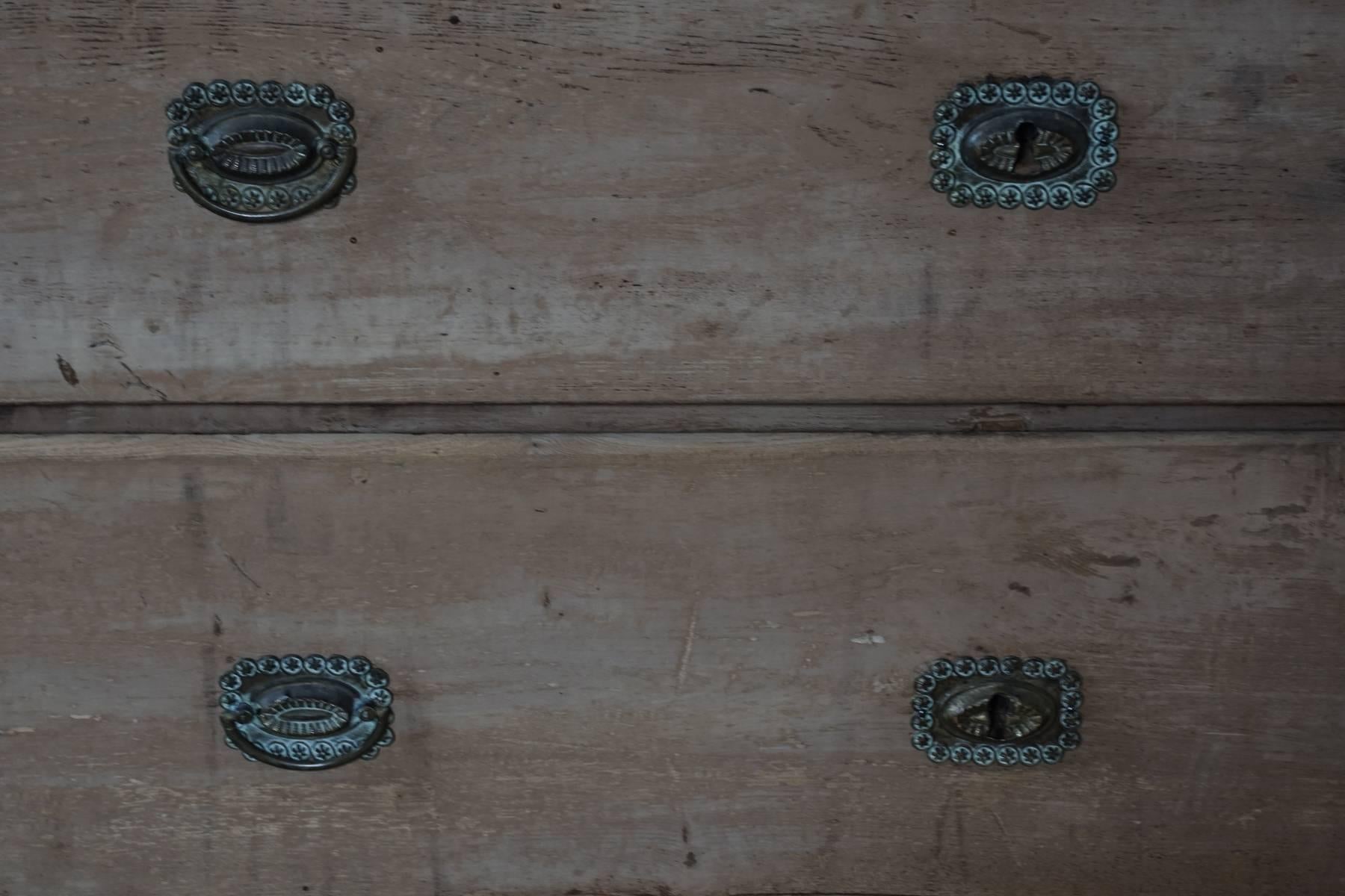 Belgian Chest of Drawers with Original Surface, circa 1890 2