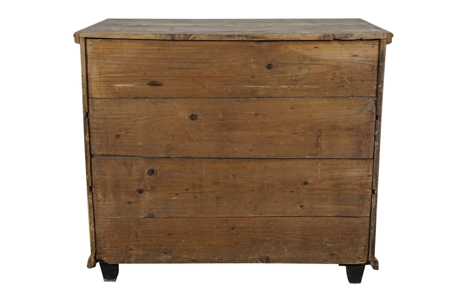 Belgian Chest of Drawers with Original Surface, circa 1890 4