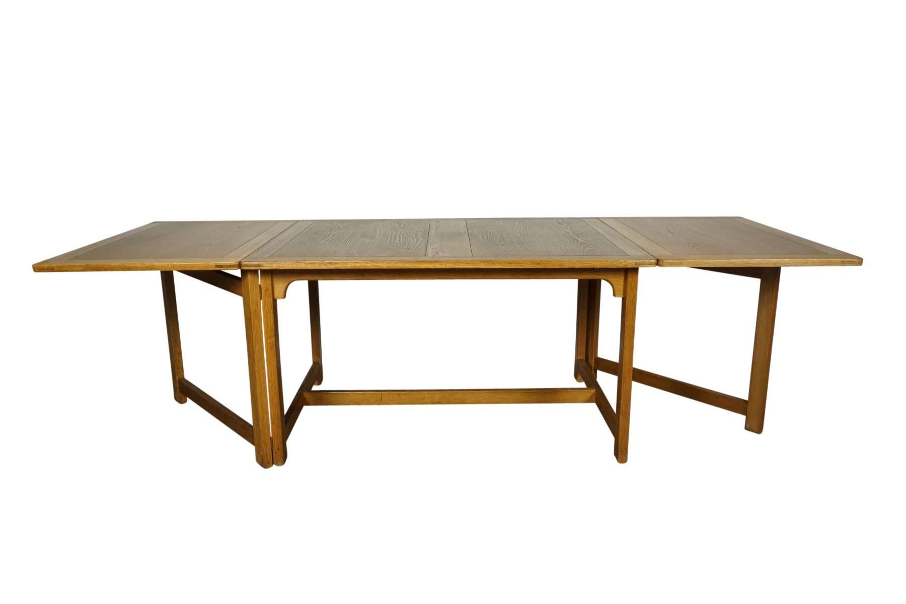 Rare Børge Mogensen Dining Table, Model 