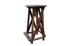 Oak Sculptor Stand, circa 1920