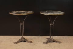 Pair of French Bistro Tables, circa 1930