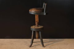 Primitive Artist Stool from France, circa 1890