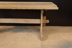 Primitive Swedish Baking Table, circa 1890