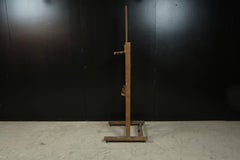 French Artist's Easel in Oak, circa 1950