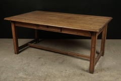 Solid Oak Dining Table from France