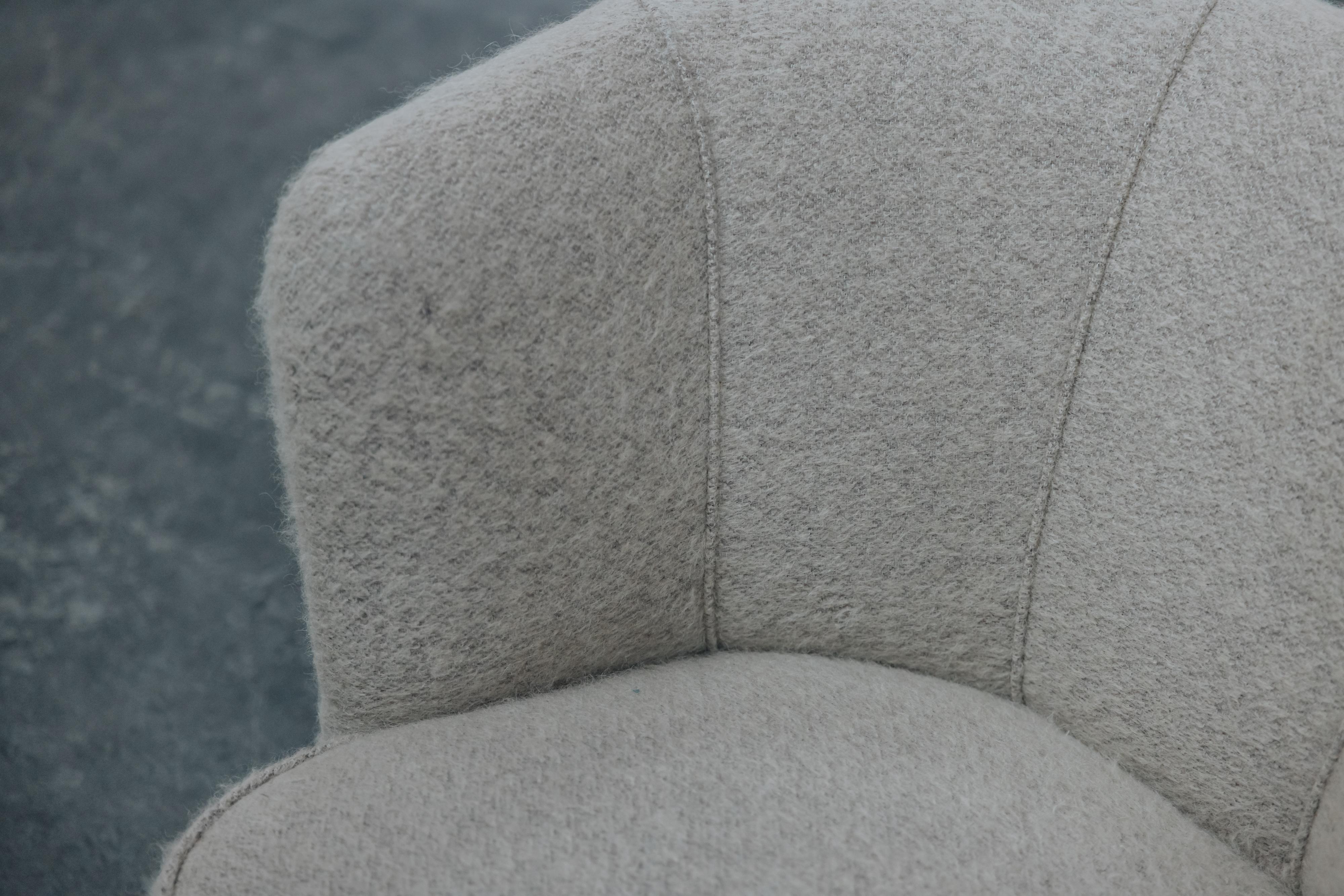 Tissu d'ameublement Chaise d'ébéniste vintage du Danemark, Circa 1950 en vente