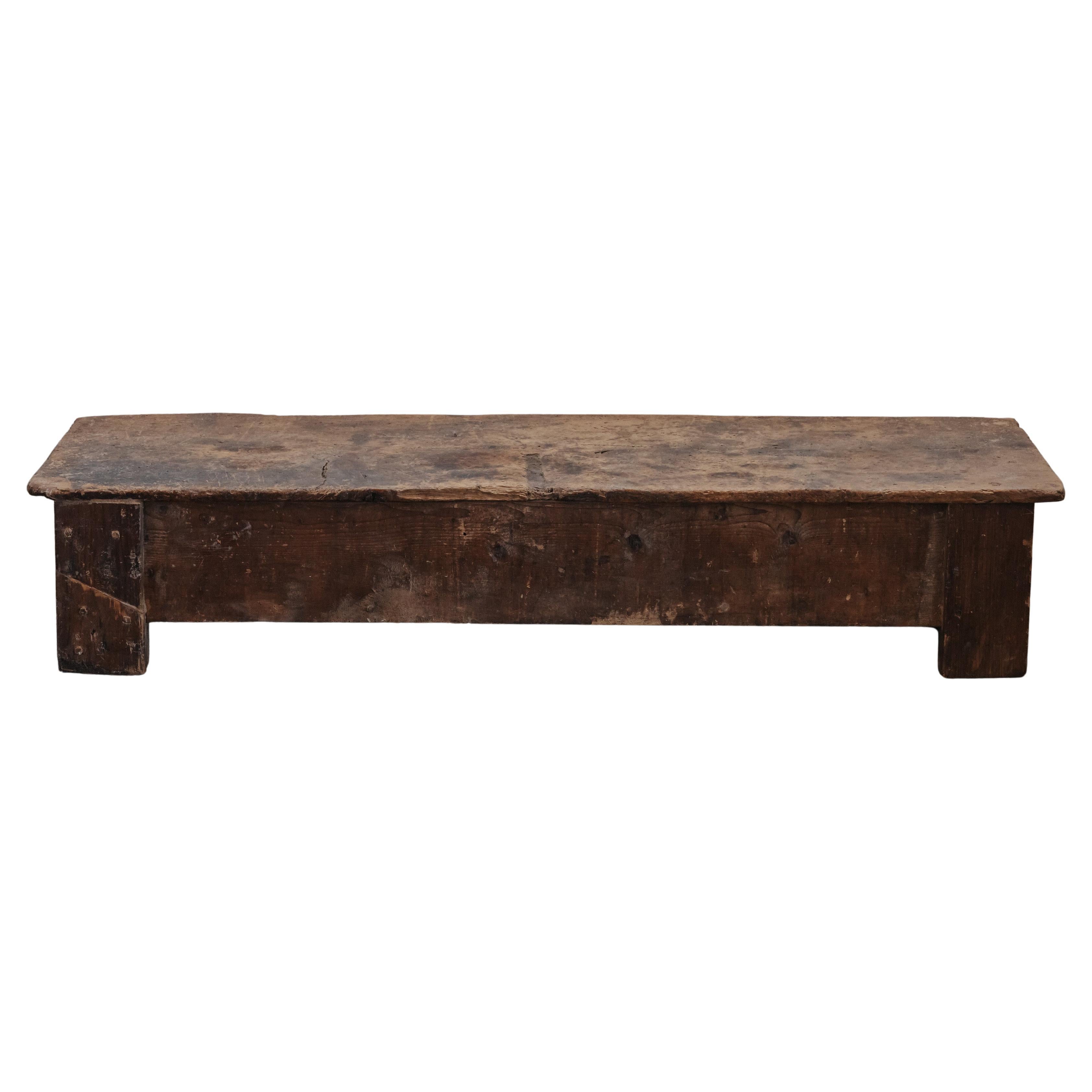 Mesa de centro primitiva de Italia, circa 1750 en venta