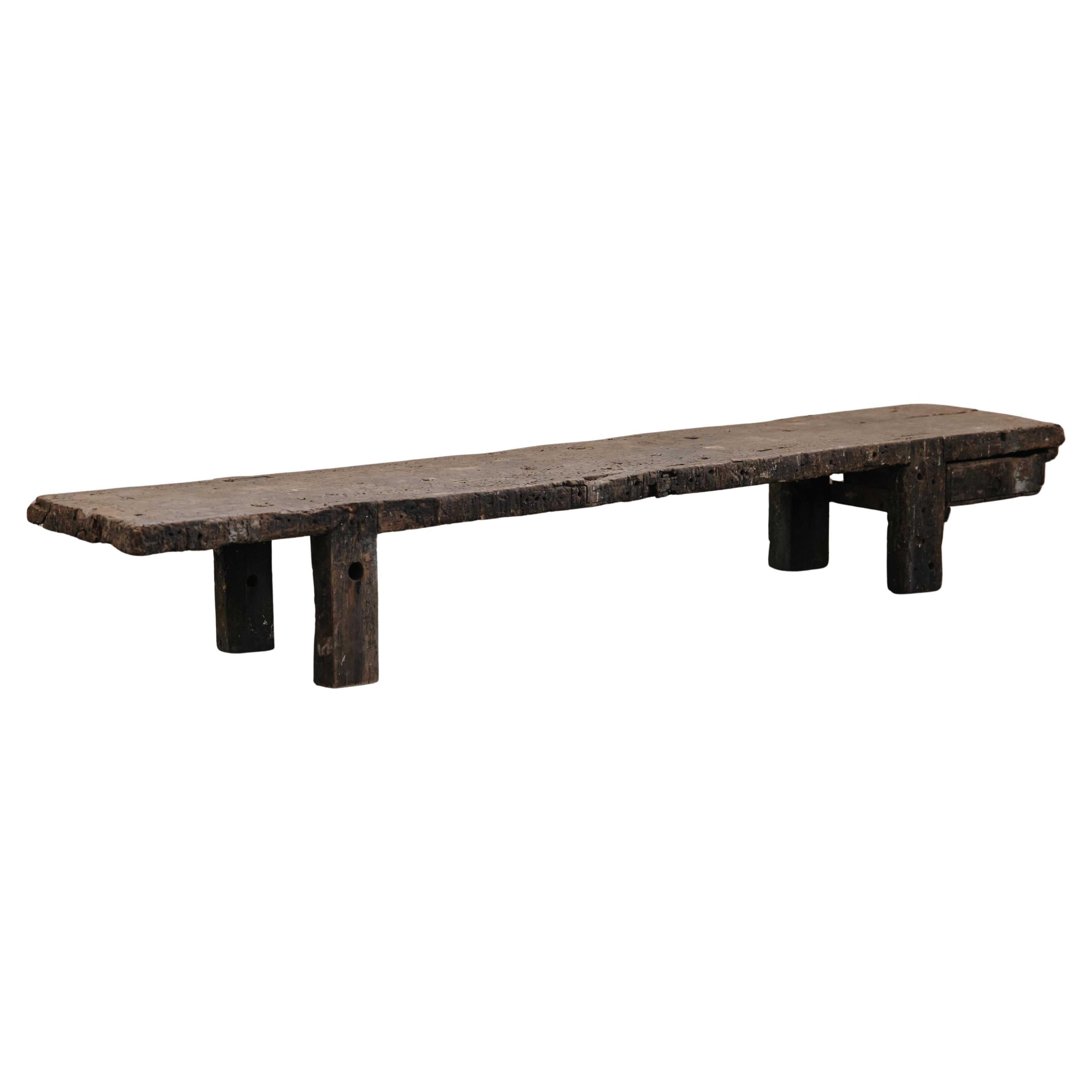 Mesa de centro primitiva de Francia, circa 1900