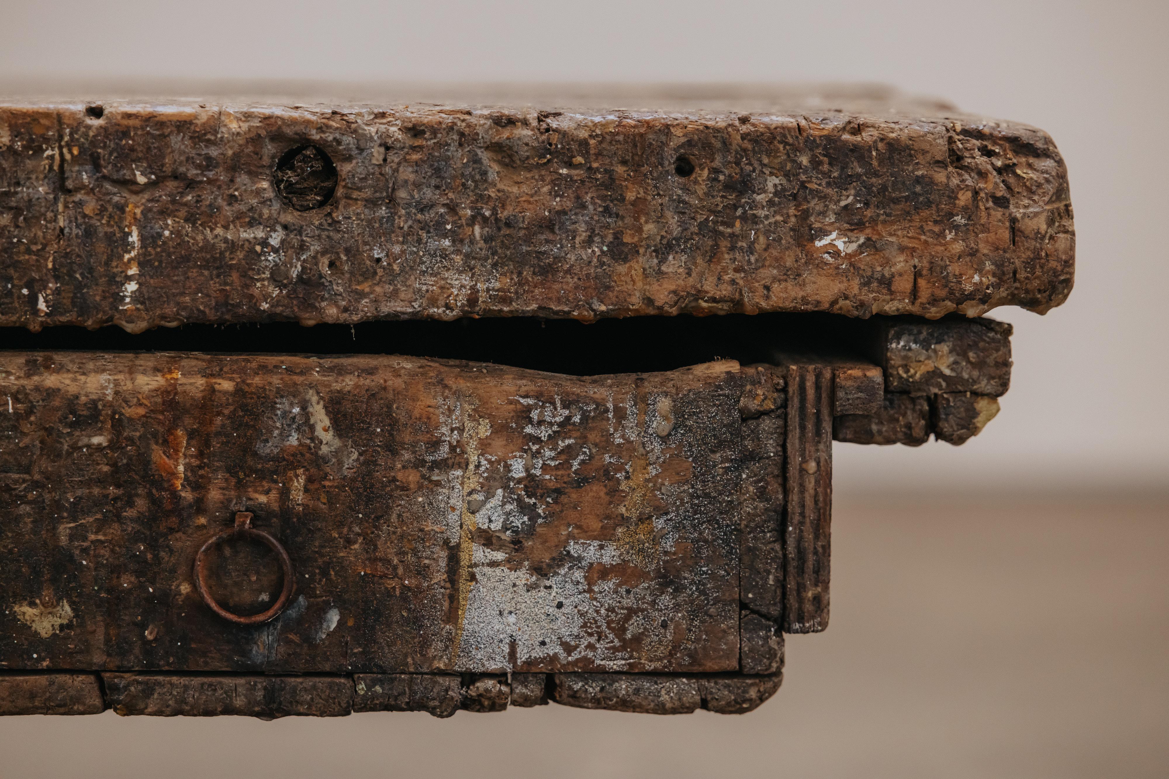 Mesa de centro primitiva de Francia, circa 1900 en venta 1