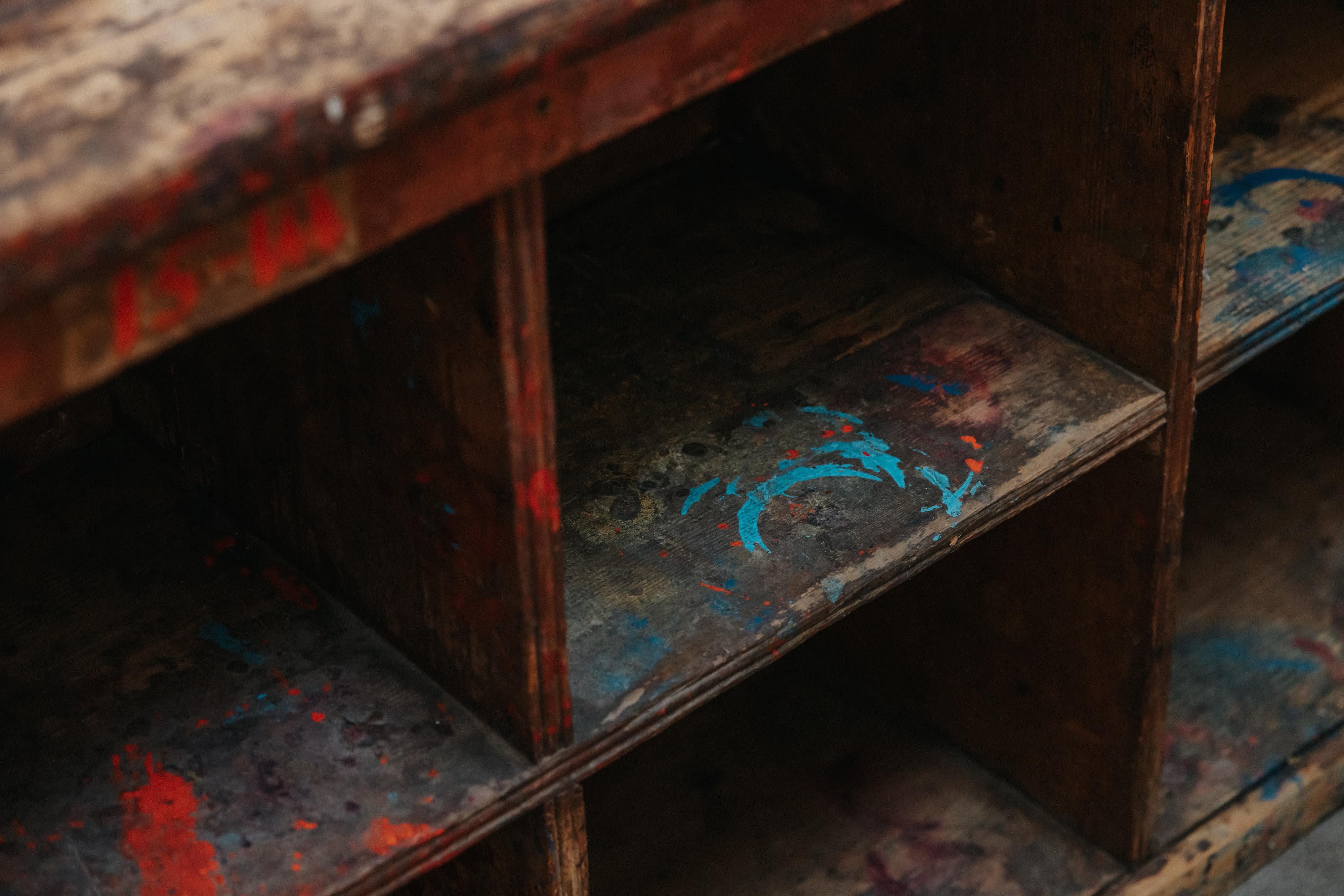 Antique Shop Display Table From Italy, Circa 1920 For Sale 2