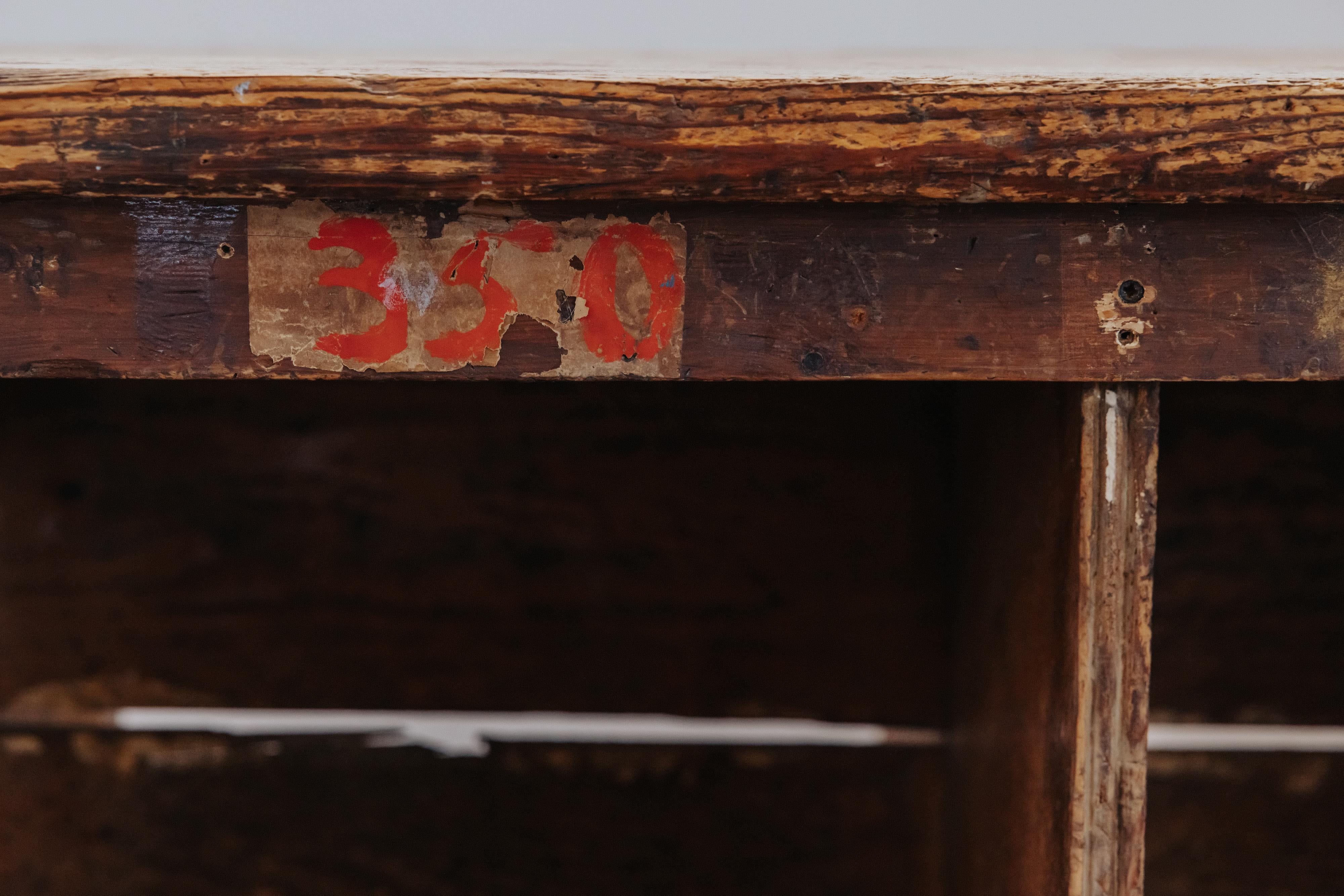 Antique Shop Display Table From Italy, Circa 1920 For Sale 1
