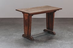 Table de bistrot vintage en chêne, originaire de France, vers 1960