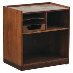 Vintage Oak Cabinetmaker Shelf From Denmark, Circa 1960