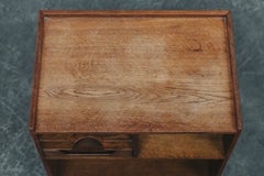 Vintage Oak Cabinetmaker Shelf From Denmark, Circa 1960