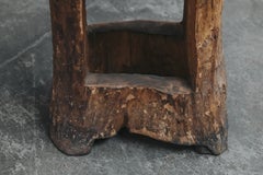 Rare Live Edge Side Table From France, Circa 1960