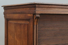 Early Oak Shop Counter From France, Circa 1950