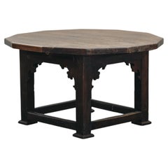 Vintage Oak Center Table From France, Circa 1900