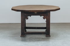 Vintage Oak Center Table From France, Circa 1900