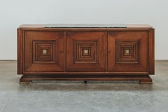 Vintage Oak Credenza From France, Circa 1960